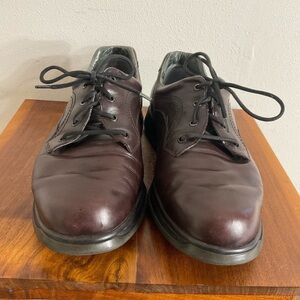 MEPHISTO MATCH Walking Shoe Mens US 9.5 Dark Brown Vintage Leather